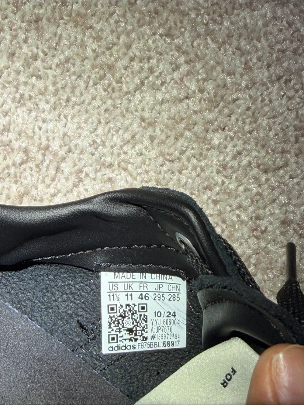 adidas x Song for the Mute SFTM Superstar 82 Black – Size 11.5
